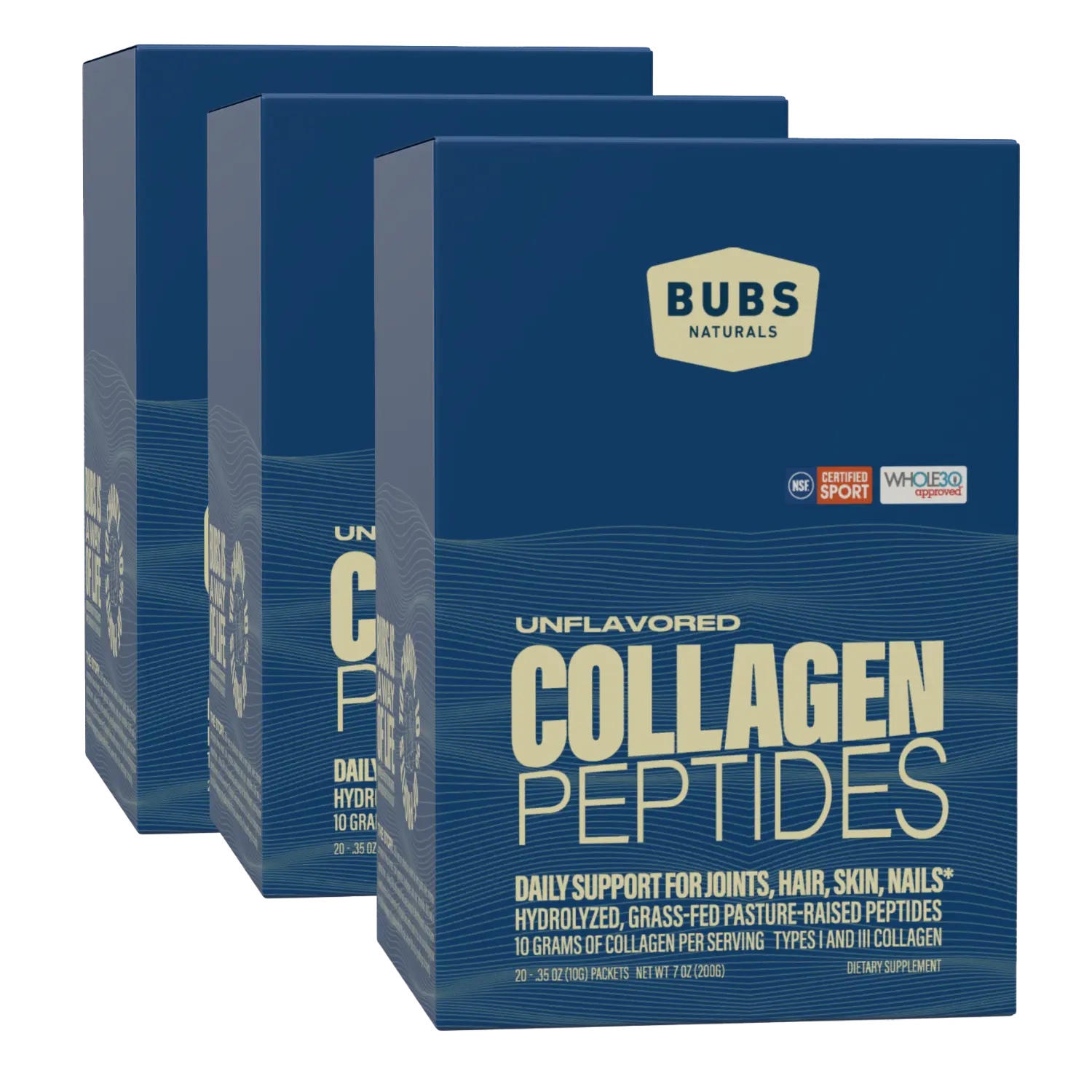 Collagen Peptides - Travel - 3 Carton Bundle